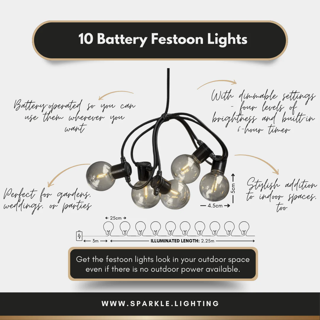 Battery Festoon Lights - Image 5