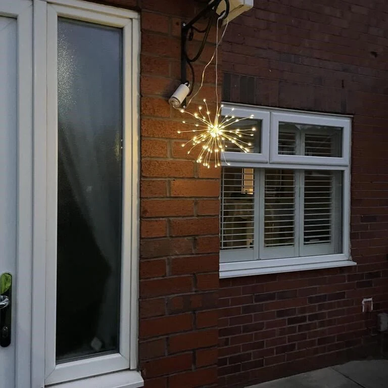 Copper Starburst Hanging Light - Image 5