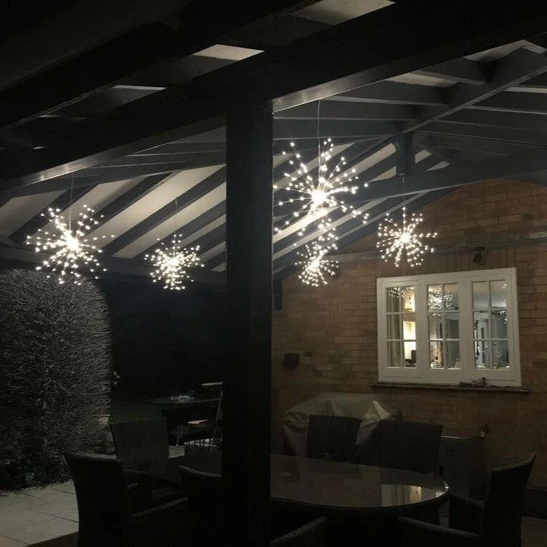 Copper Starburst Hanging Light - Image 6
