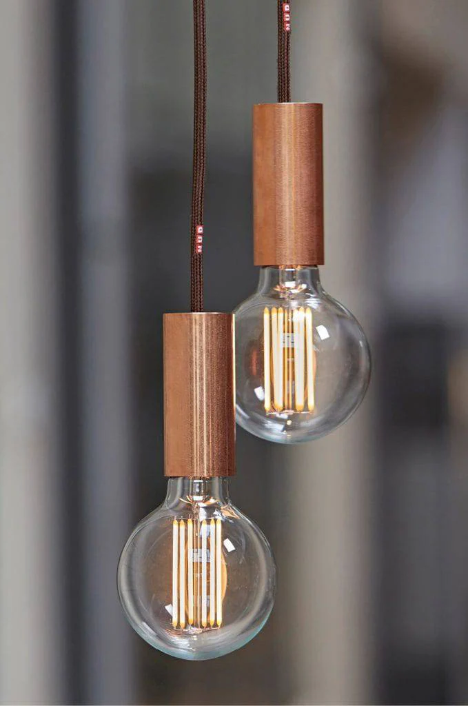 Exposed bulb pendant ceiling light - Image 3