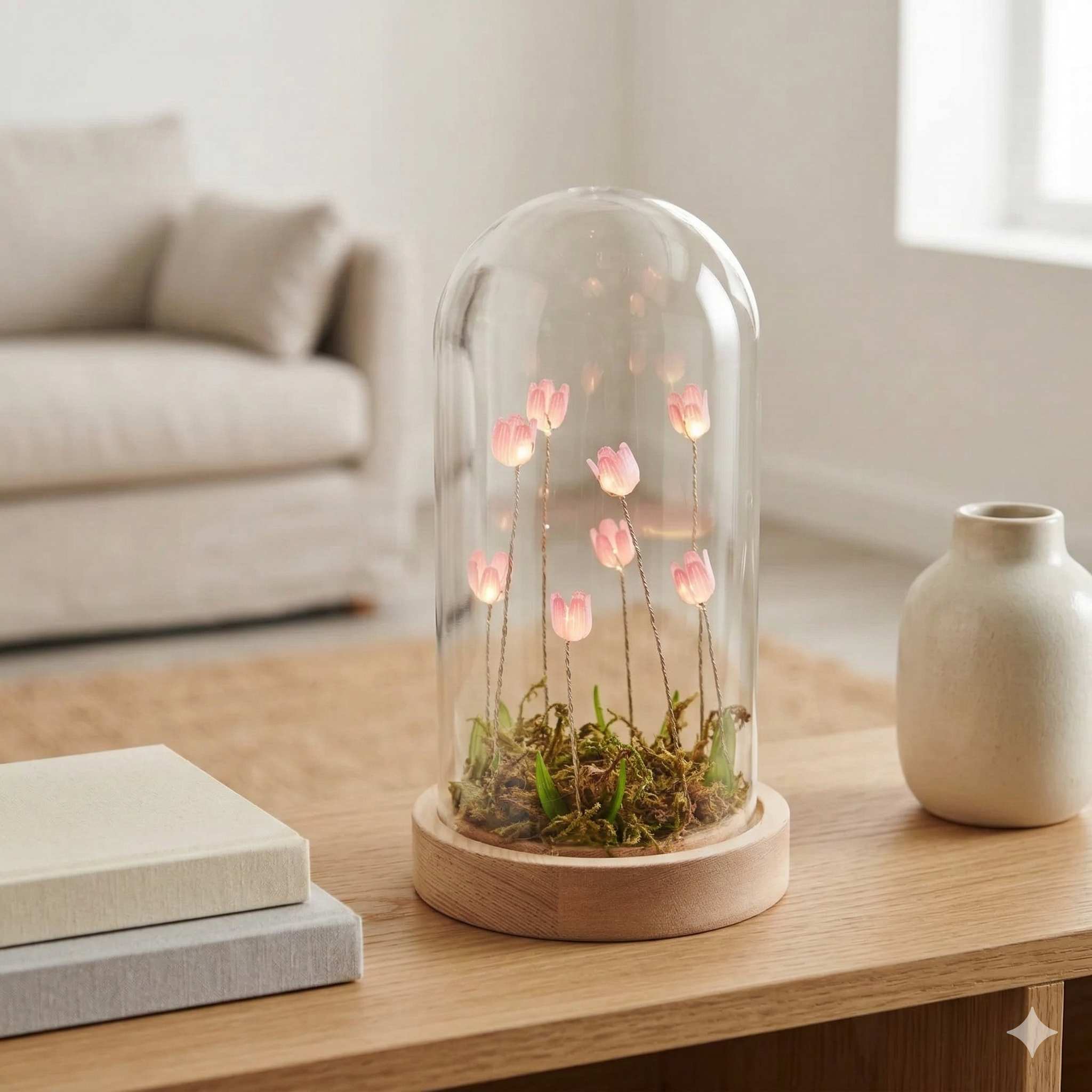 Floral Battery Lamp - Image 5