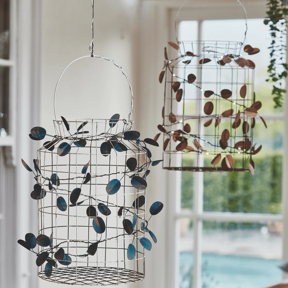 Gold Eucalyptus Fairy Lights - Image 6