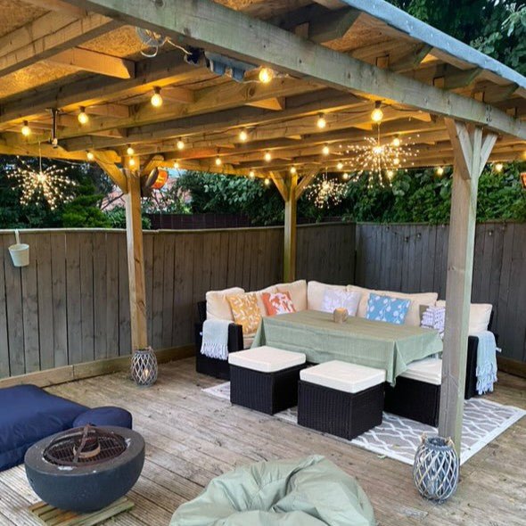 Hanging Outdoor Starburst Light - Image 3