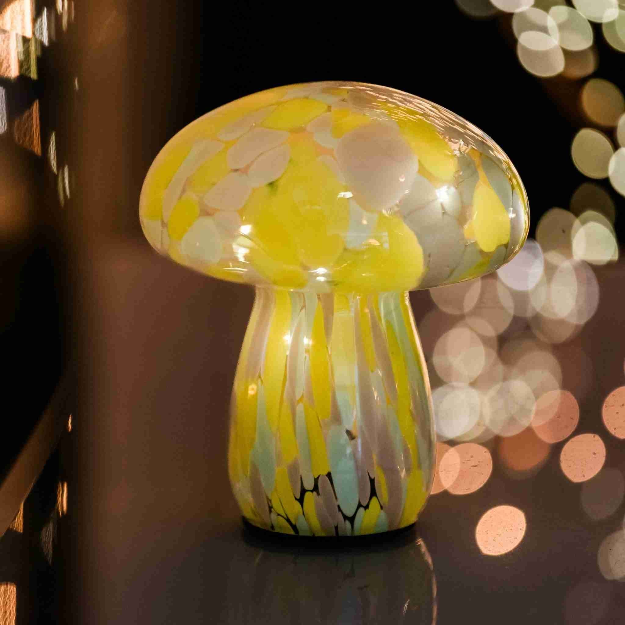 Yellow Mushroom Lamps - Image 6