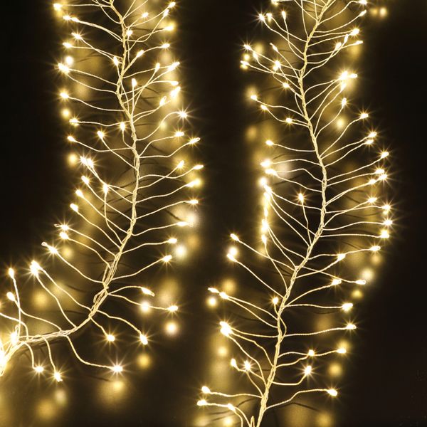 Silver Cluster Wire Fairy Lights - Image 3