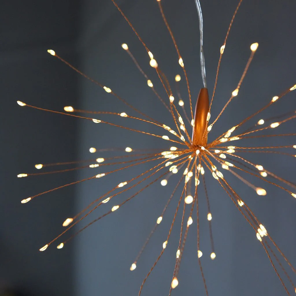 Copper Starburst Hanging Light - Image 3