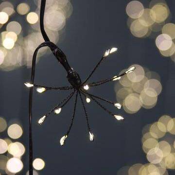 Starburst Black Fairy Lights - Image 3