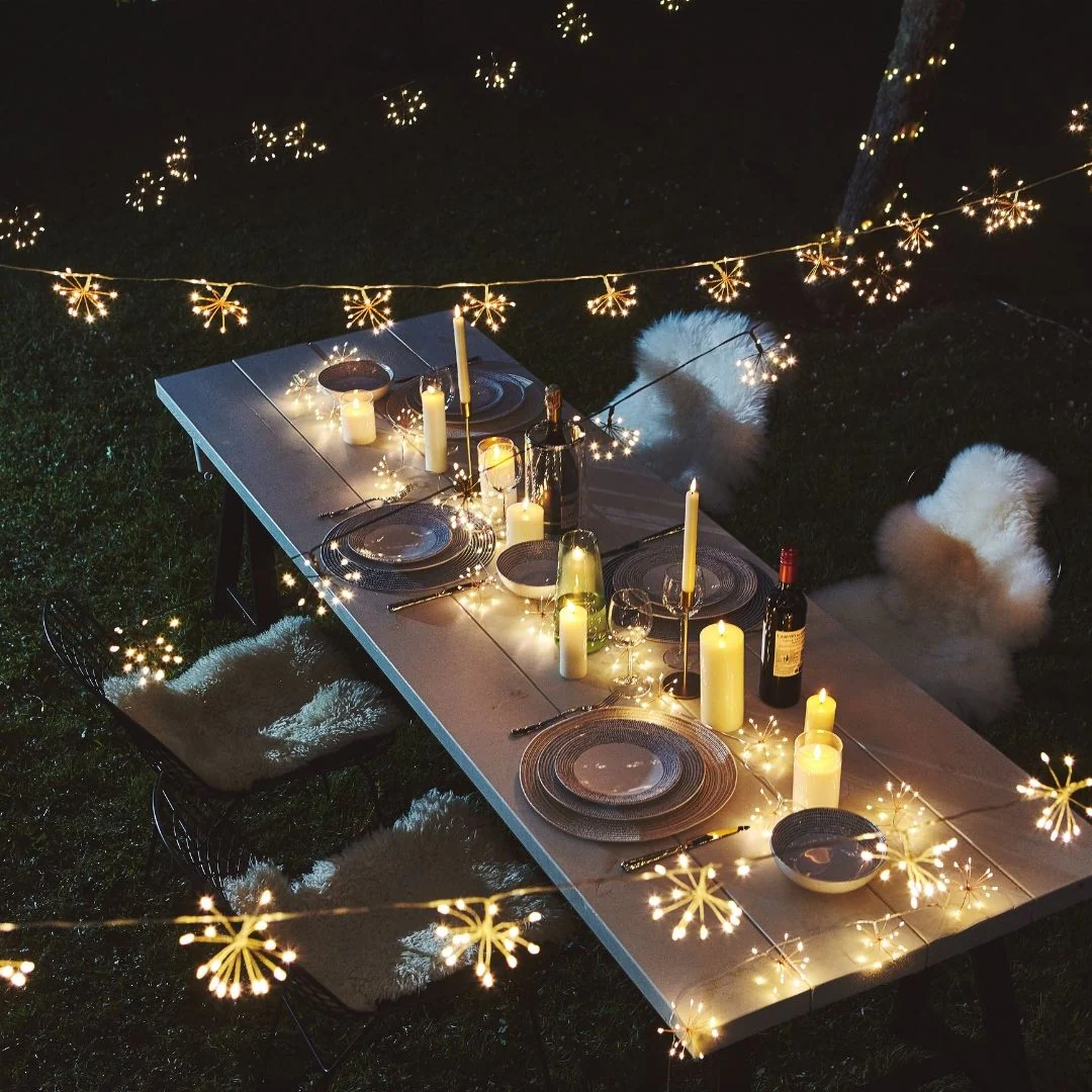 Starburst Copper Outdoor Fairy Lights - Image 5