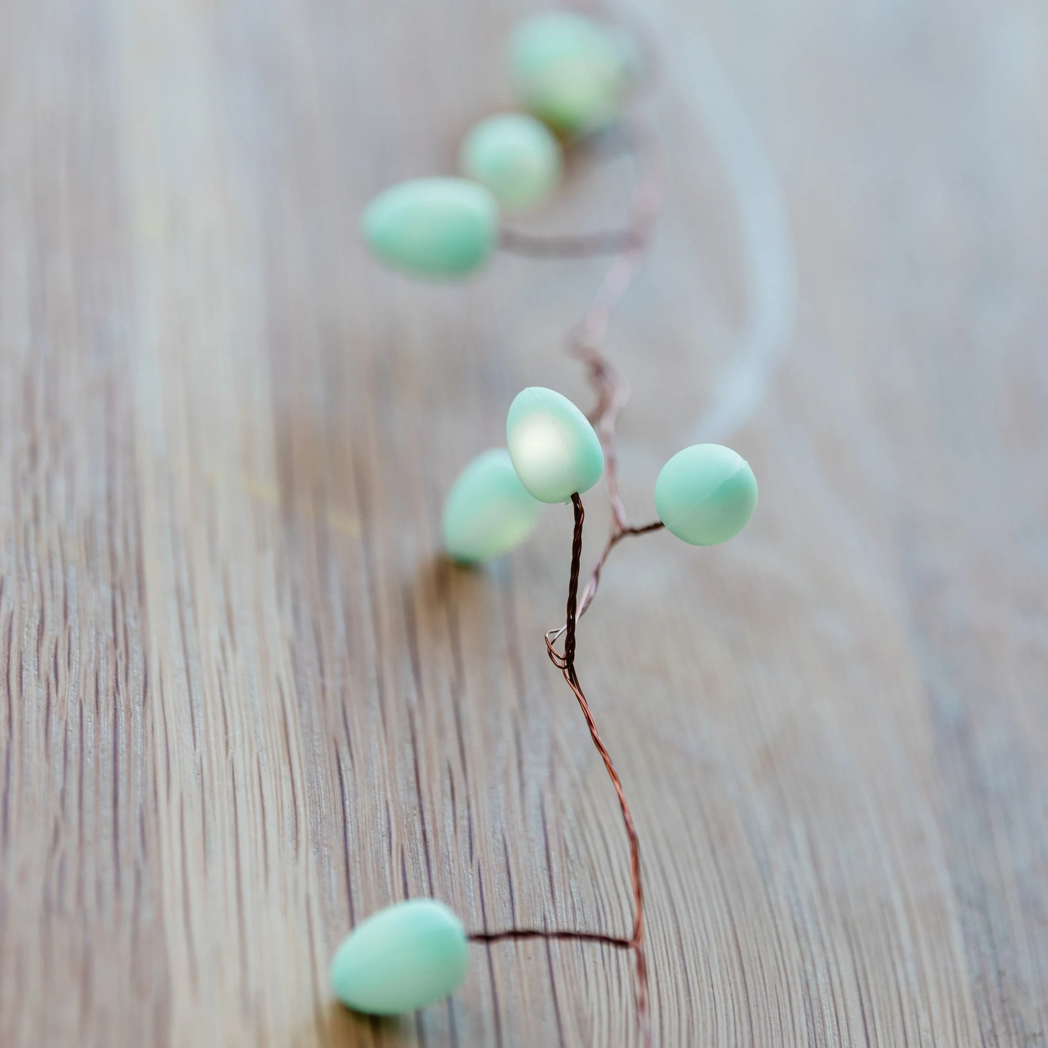 Teardrops Mint Green Fairy Lights - Image 3
