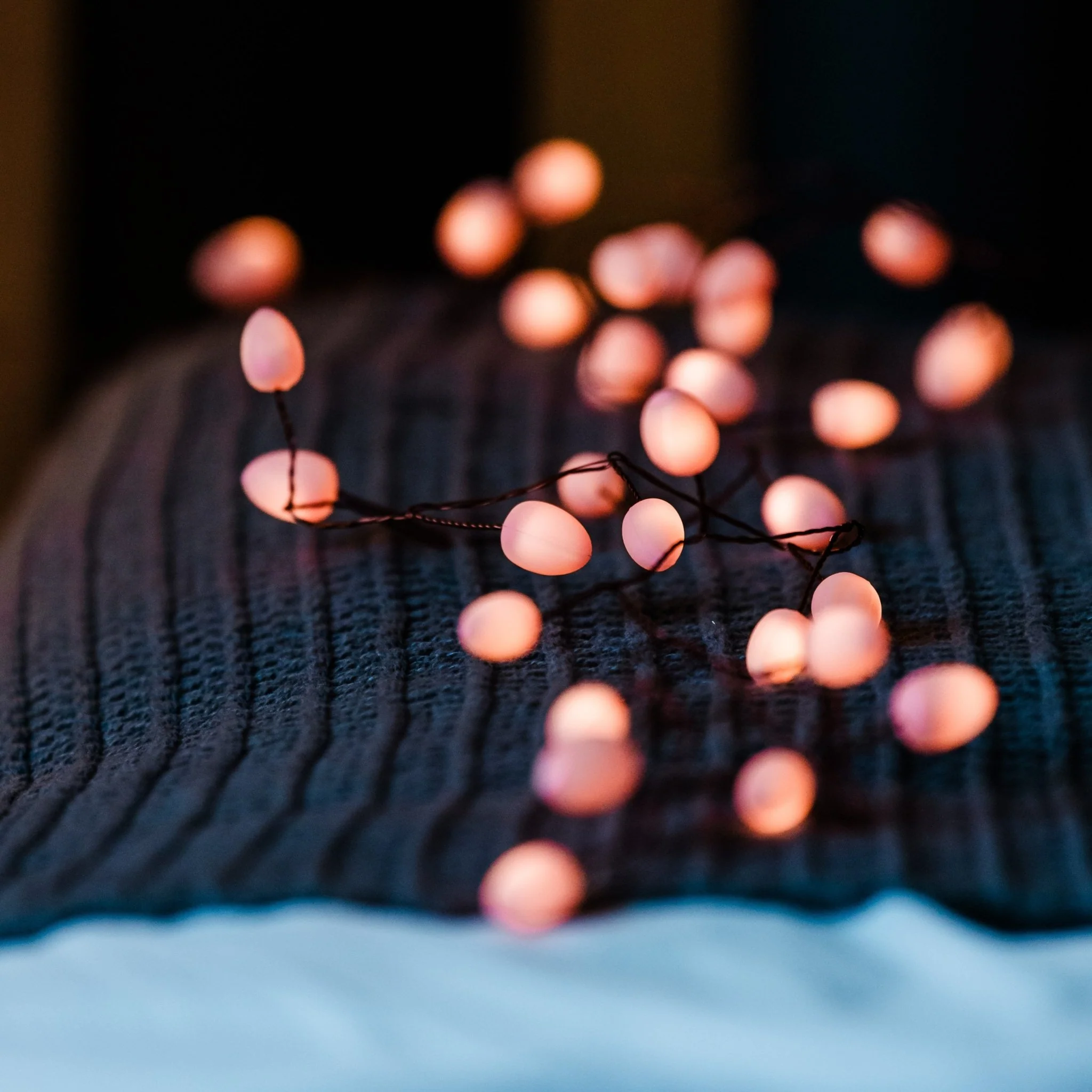 Teardrops Peach Fairy Lights - Image 3