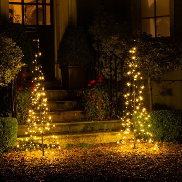 Two Twinkly Door Trees - Image 2