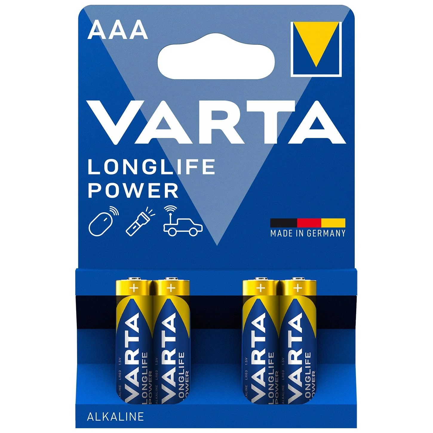 Varta Long-Life Battery AAA - 4PK