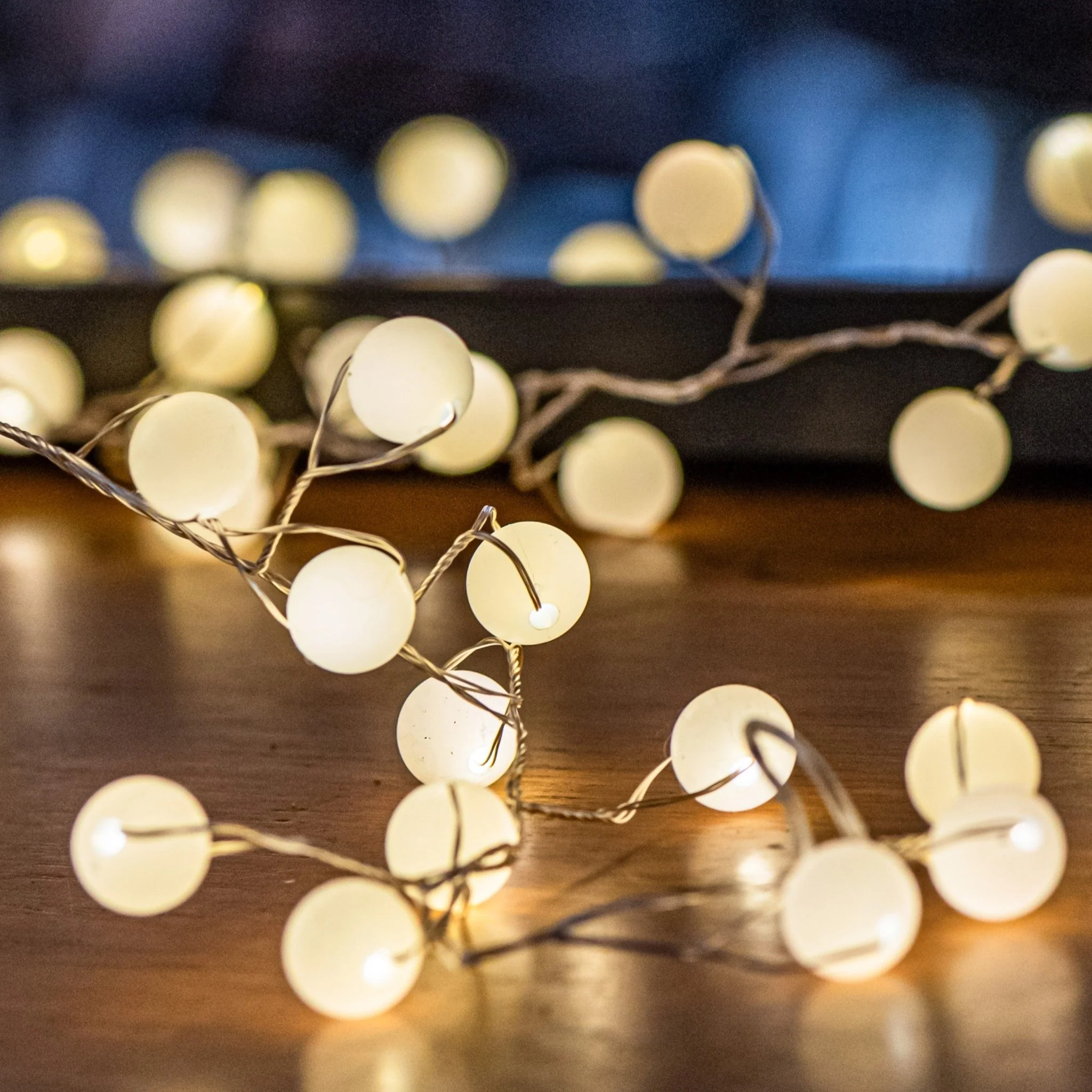 White Ball Fairy Lights - Image 4